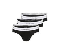 Calvin Klein - Icon - Cotton Stretch - Confezione da 3 slip neri-Nero 50