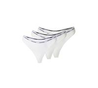 Calvin Klein Underwear String nero / bianco / bianco naturale Donna Calvin Klein Underwear XXL