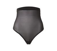 Calvin Klein - Shapewear - Perizoma in rete nero a vita alta M