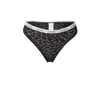 Calvin Klein Donna Slip Brasiliana Intimo, Nero (Black), S
