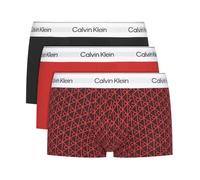 Calvin Klein - Low Rise Trunk 3Pk LV00NB4564 Rosso - Abbigliamento L Rosso