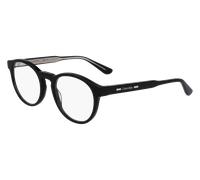 Calvin Klein Unisex Calvin Klein 001 Montature da vista Acetato Nero Rotonda Normale