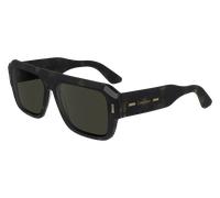 Calvin Klein Unisex Adult Sunglasses CK24501S - Khaki Havana with Solid Smoke Lens