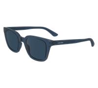 Calvin Klein Unisex CK24506S 435 Occhiali da sole Bio-iniettato Blu Blu Squadrata Normale Normale
