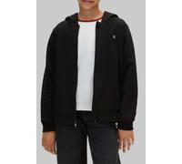 Calvin Klein Unisex Mini Badge Zip-through Black Taglia: 12 | Giacche Outlet | kids | Nero
