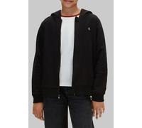 Calvin Klein Unisex Mini Badge Zip-through Black Taglia: 16 | Giacche Outlet | kids | Nero