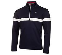 Calvin Klein Uomo 2025 Scale Insul-Lite 1/2 Zip Maglione da Golf - Marina - XL