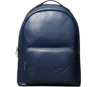 Calvin Klein Uomo Bold Ck Zaino Rotondo Lv04D3246G, BLU, Taglia Unica