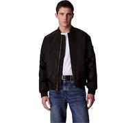 Calvin Klein Uomo Bomber Jeans Hero con Zip, Nero (Black), XXL