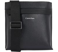Calvin Klein Uomo Borsa a Tracolla Must Flatpack Piccola, Nero (Ck Black), Taglia Unica