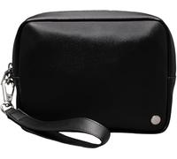 Calvin Klein Uomo Borsellino Hardware Zip Pouch con Cinturino, Nero (Black), Taglia Unica