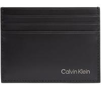Calvin Klein Uomo Borsello Smooth Cardholder in Pelle, Nero (Black), Taglia Unica