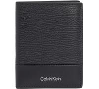 Calvin Klein Uomo Borsello Subtle Mix Bifold in Pelle, Nero (Black Grain/Smooth), Taglia Unica