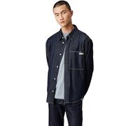 Calvin Klein Regular Denim Shirt Denim Dark Taglia: S | Outlet | Uomo | Blu