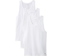 Calvin Klein Uomo Canotte Confezione da 3 con Scollo Rotondo, Bianco (White, White, White), S