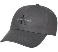 Calvin Klein Uomo Cappellino Embroidery Baseball Cap Ricamato, Grigio (Charcoal Gray), Taglia Unica