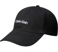 Calvin Klein Baseball da Uomo Titlecase Ricamo Ca LV04D5003GBAE001, Nero/Bianco Brillante, OS
