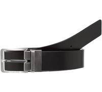 Calvin Klein ADJ/REV WARMTH 35MM K50K510956, Cintura regolabile/reversibile Uomo, Nero (Ck Black Smooth/Dark Brown Smooth), 105