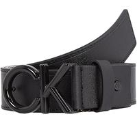 Calvin Klein Uomo Cintura in Pelle, Nero (Ck Black), 105 cm