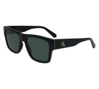Calvin Klein Uomo CKJ23605S 001 Occhiali da sole Bio-iniettato Nero Verde Squadrata Normale Normale