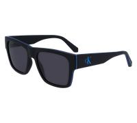 Calvin Klein Uomo CKJ23605S 002 Occhiali da sole Bio-iniettato Nero Grigio Squadrata Normale Normale
