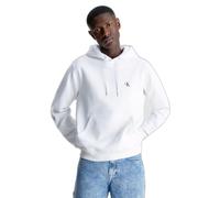 Felpa con cappuccio Calvin Klein Jeans Original bianco - L