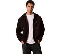 Calvin Klein Black Cotton Men's Sweatshirt Hoodie - L