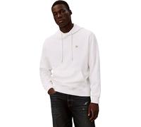 Calvin Klein Jeans Felpa con cappuccio uomo Terry Badge Cotone Bianco XL