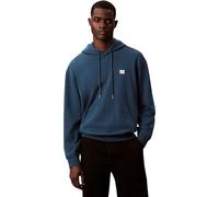 Calvin Klein 400Gsm Terry Badge Hoodie Lv04Rc274G, Felpa, Uomo, Blu (Navy Teal), XL