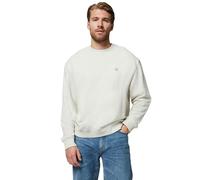 Calvin Klein Uomo Felpa Terry Monogram Relaxed Fit, Bianco (Chalk), L