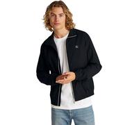 Calvin Klein Uomo Giacca a Vento Crisp Cotton Harrington Leggera, Nero (Ck Black), L