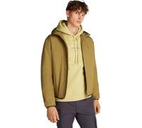 Calvin Klein Uomo Giacca a Vento Hi-Neck con Cappuccio, Verde (Gothic Olive), L