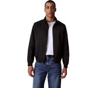 Calvin Klein Uomo Giacca da Mezza Stagione Padded Harrington con Colletto alla Coreana, Nero (Black), XL
