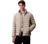 Calvin Klein LS NYLON LT WT CAPPUFFER FZ PUFFER LV04RC511G Giacche, KHAKI (Forest Fog), XL, Khaki (nebbia della foresta), XL