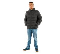 Calvin Klein Uomo Giacca Imbottita Nylon Hooded Puffer con Cappuccio, Nero (Black), XXL