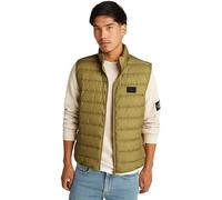 Calvin Klein Uomo Gilet Down Vest Gilet Imbottito, Verde (Gothic Olive), XS