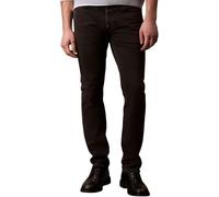 Calvin Klein Uomo Jeans Essential Black Slim Fit, Nero (CK Essential Black), 32W/36L
