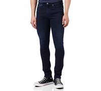 Calvin Klein Uomo Jeans Skinny Cotone Elasticizzato, Blu (Denim Dark), 40W/32L