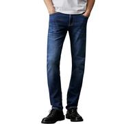 Calvin Klein Uomo Jeans Slim Fit, Blu (Denim Dark), 33W/30L