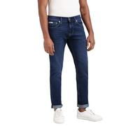 Calvin Klein Uomo Jeans Slim Gamba Gritta, Blu (Denim Dark), 32W/36L
