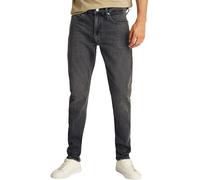Calvin Klein Uomo Jeans Slim Taper Elasticizzati, Nero (Denim Black), 32W/34L