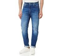 Calvin Klein Uomo Jeans Slim Taper Vita Media, Blu (Denim Dark), 30W/32L