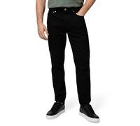 Calvin Klein Uomo Jeans Slim Tapered Fit, Nero (Denim Black), 36W/32L