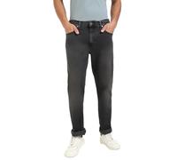 Calvin Klein Uomo Jeans Straight Slim Fit, Nero (Denim Black), 34W/34L