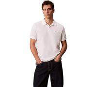 Calvin Klein SS Monogram Pique Polo Lv040Em269, Polo, Uomo, Bianco (Blanc De Blanc), M