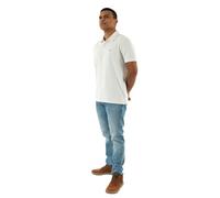 Calvin Klein SS Monogram Pique Polo Lv040Em269, Polo, Uomo, Bianco (Blanc De Blanc), XL