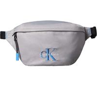 Calvin Klein Uomo Marsupio Bold con Logo, Grigio (Cloudburst), Taglia Unica
