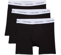 Calvin Klein Uomo Pantaloncini Boxer Confezione da 3 Boxer Brief Elasticizzati, Nero (Black), XL