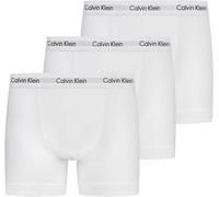 Calvin Klein Uomo Pantaloncini Boxer Confezione da 3 Intimo, Bianco (White), S