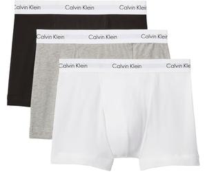 Calvin Klein Uomo Pantaloncini Boxer Confezione da 3 Intimo, Multicolore (Black/White/Grey Heather), M